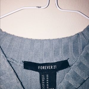 Forever 21 Dresses - Baby blue Short Turtleneck Bodycon Dress Forever 21 Dresses - Baby blue Short Turtleneck Bodycon Dress